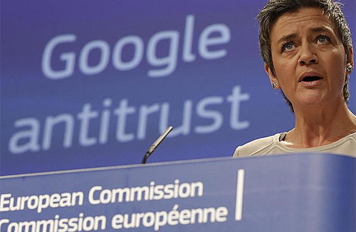 La Comisión Europea acusa a Google de abuso de posición dominante en Internet