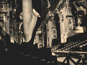 Julio Monteverde, collage.