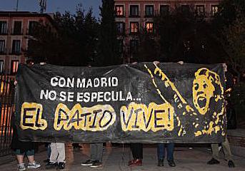 Con el eslogan ‘Defender el patio es defender Madrid’, se reinicia la lucha del Patio Maravillas