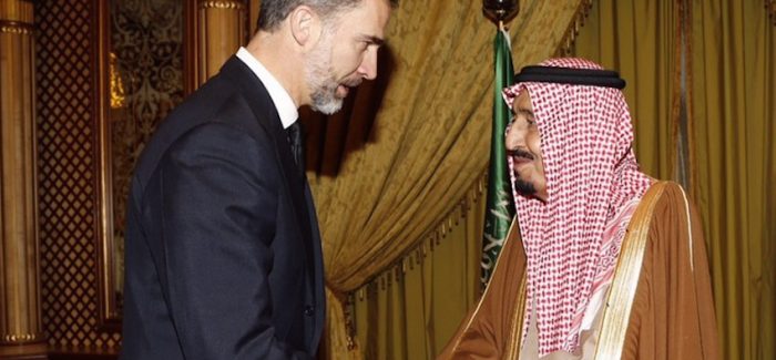 Felipe VI, un rey comprometido con el terror saudí