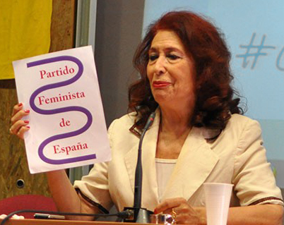 Curso gratuito sobre Feminismo y Política, impartido por Lidia Falcón, en el CAUM de Madrid