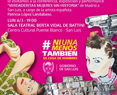 Exposición y performance de Patricia López Landabaso, ‘Verdaderitas mujeres sin historia’, de Madrid a San Luis