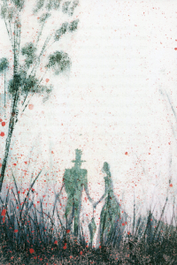 Ilustración de Elena Ferrándiz para el libro 'Kew Gardens y otros cuentos', de Virginia Woolf.