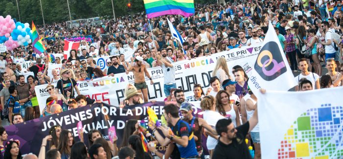 Manifestación del Día del Orgullo, del año pasado, en Madrid.