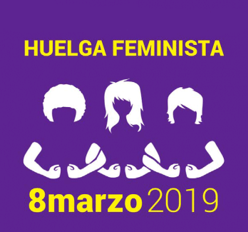 Manifestación 8 de marzo de 2019, Día de la Mujer, en Madrid