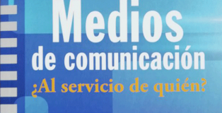 Cubierta de 'Medios de comunicación. ¿Al servicio de quién?', de Jesús González Pazos.