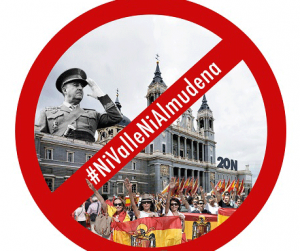 Concentración de la Campaña #NiValleNiAlmudena.