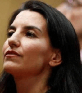 La líder de VOX, en la Comunidad de Madrid, Rocío Monasterio.