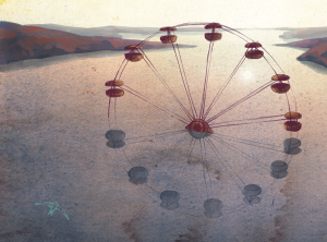 El silencio y otros poemas, de Edgar Allan Poe, con ilustraciones de Kike de la Rubia y Nerea Pérez.