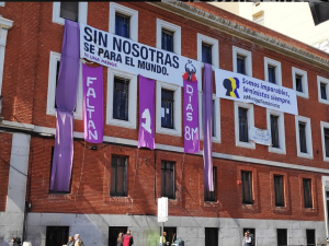 Fachada del centro social 'okupado' La Ingobernable.