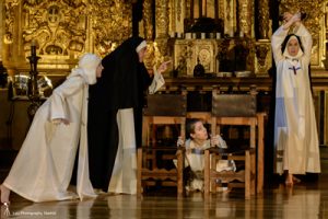 Obra de teatro, Muerte del apetito. (Fotografía de Francisco Blanco).