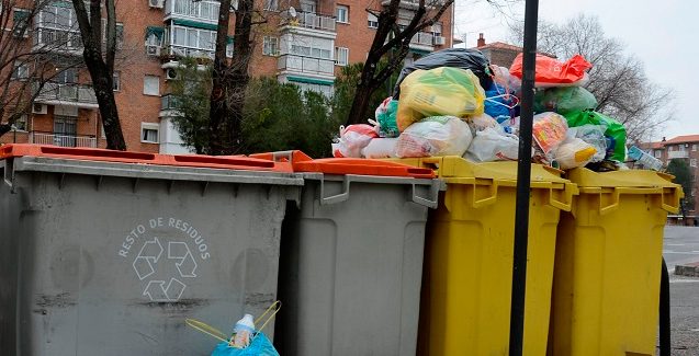 Madrid es la tercera capital europea que menos recicla