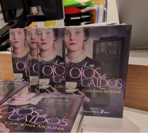 En este año galdosiano, Carolina Molina publica Los ojos de Galdós.