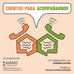 Cuentos para acompañarnos, un antídoto para la soledad a través de la narracción oral.