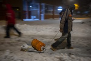 Que no, plasta, que la nieve y el frío no desmienten el cambio climático.