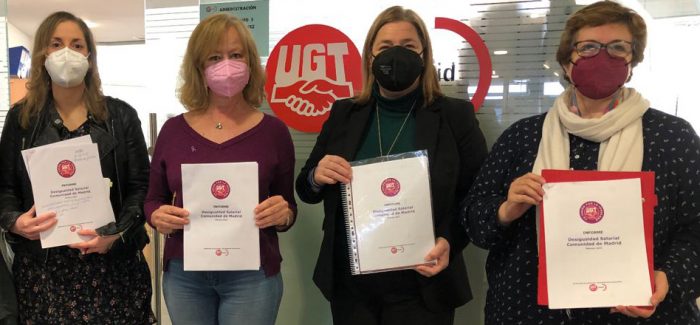 Un informe de UGT Madrid advierte del aumento de la brecha salarial a causa de la pandemia