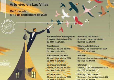 ‘Arte vivo en las villas’ de Madrid, los fines de semana del 18 de julio al 18 de septiembre