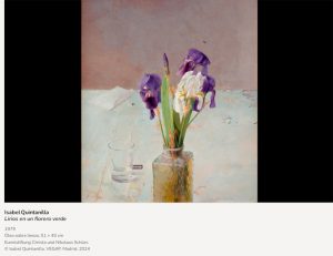 Últimas semanas para visitar la exposición 'El realismo íntimo de Isabel Quintanilla'.