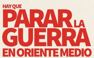 El 14 de marzo comienzan las manifestaciones en contra de la guerra en Oriente Medio.