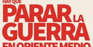 El 14 de marzo comienzan las manifestaciones en contra de la guerra en Oriente Medio.