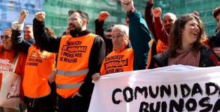 El Sindicato de Inquilinas de Madrid lo conformamos todas las vecinas que estamos haciendo frente a la crisis de vivienda y a la burbuja de los alquileres en esta ciudad