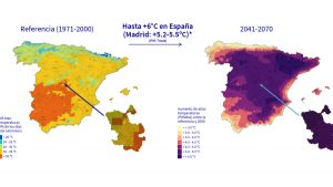Madrid en 2050 tendrá el clima de Marrakech, según el informe de AXA Climate.