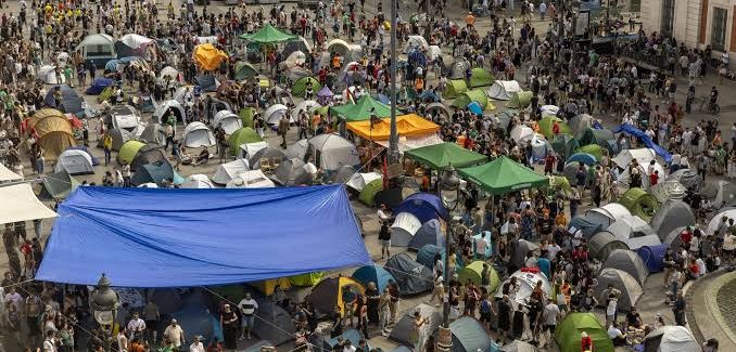 Acampada en la Puerta del Sol: ¿un 15M de vivienda?