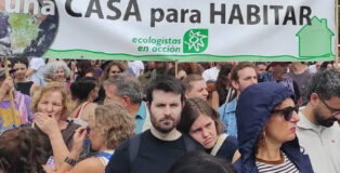 Alianza por el Clima ante las elecciones del 29N: 'Casas para vivir, planeta para habitar'.
